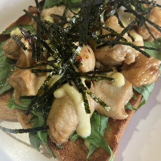 照り焼きチキントースト